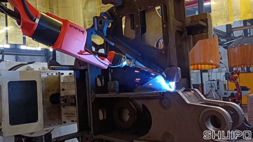 挖掘機(jī)底座焊接機(jī)器人 挖掘機(jī)底座焊接機(jī)器人