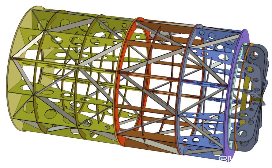 攪拌筒臥式對(duì)接胎(鼠籠工裝) 攪拌筒臥式對(duì)接胎(鼠籠工裝)